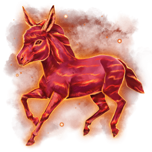 caballo divino enana marrón