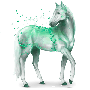 caballo gema esmeralda