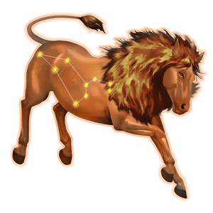 caballo del zodiaco leo