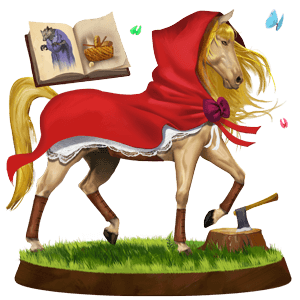 caballo divino caperucita roja