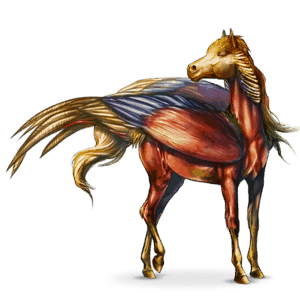 caballo errante de las aves fasia