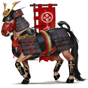 caballo divino samurái