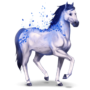 caballo gema zafiro