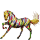 caballo divino arlequín