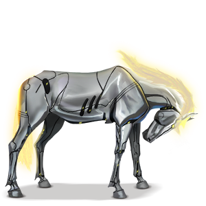 pegaso de montar robot loco