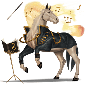 caballo de montar akhal-teke cremello