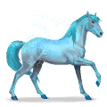 caballo del arco iris lovely blue