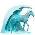 caballo de agua ola