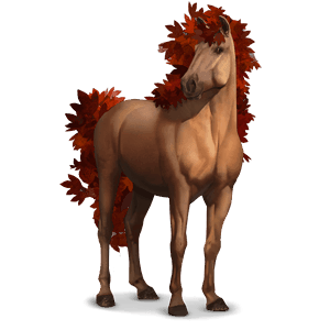 caballo de las estaciones otoño