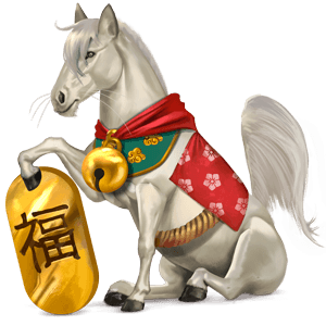 caballo divino maneki-neko